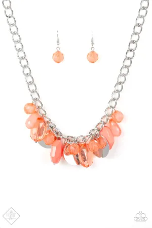 Paparazzi Necklace ~ Treasure Shore  - Orange