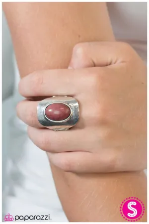 Paparazzi Ring ~ Desert Gem - Red