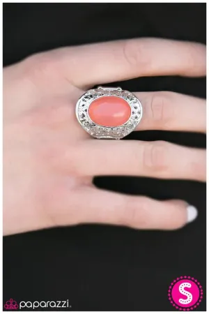 Paparazzi Ring ~ Moons Over Miami - Orange