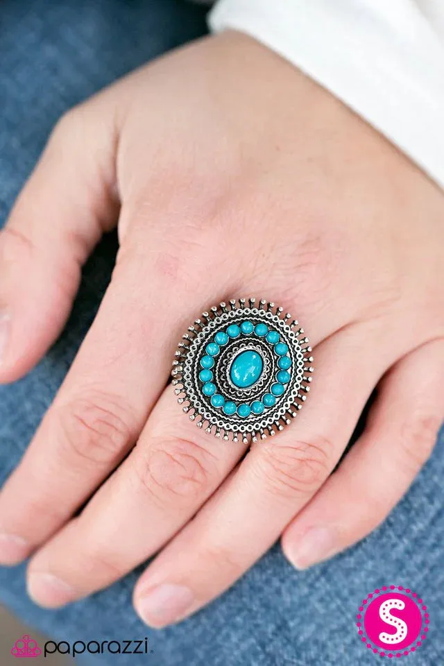 Paparazzi Ring ~ Summer Flair - Blue