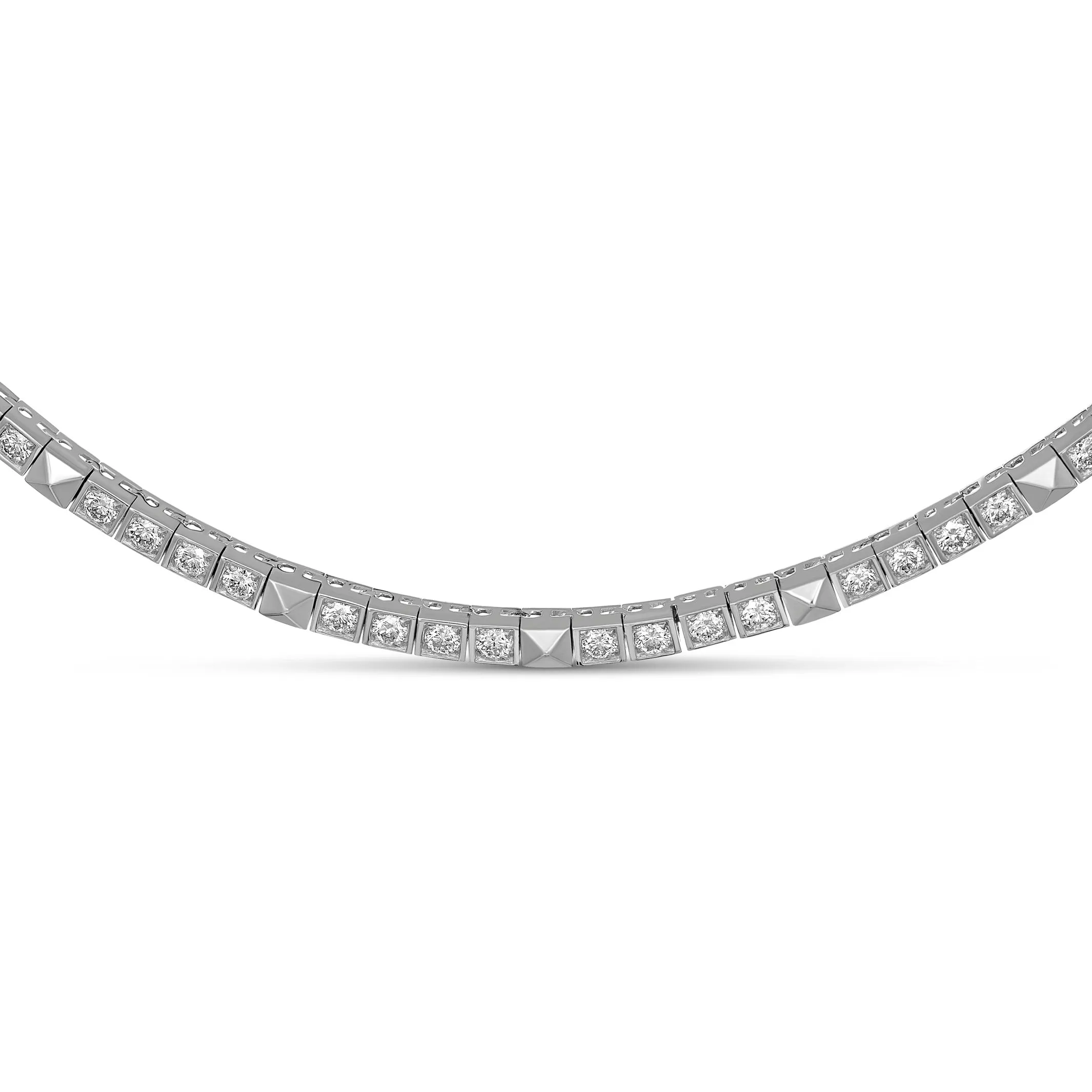 R.08® Une Diamond Necklace | White Gold