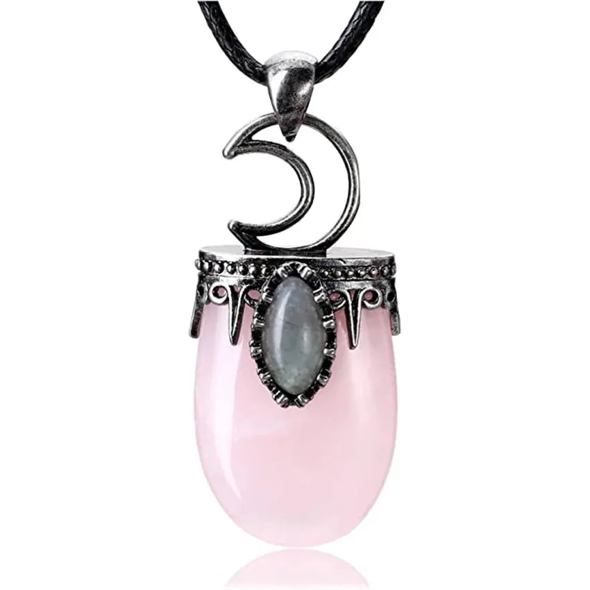 rose quartz pendant