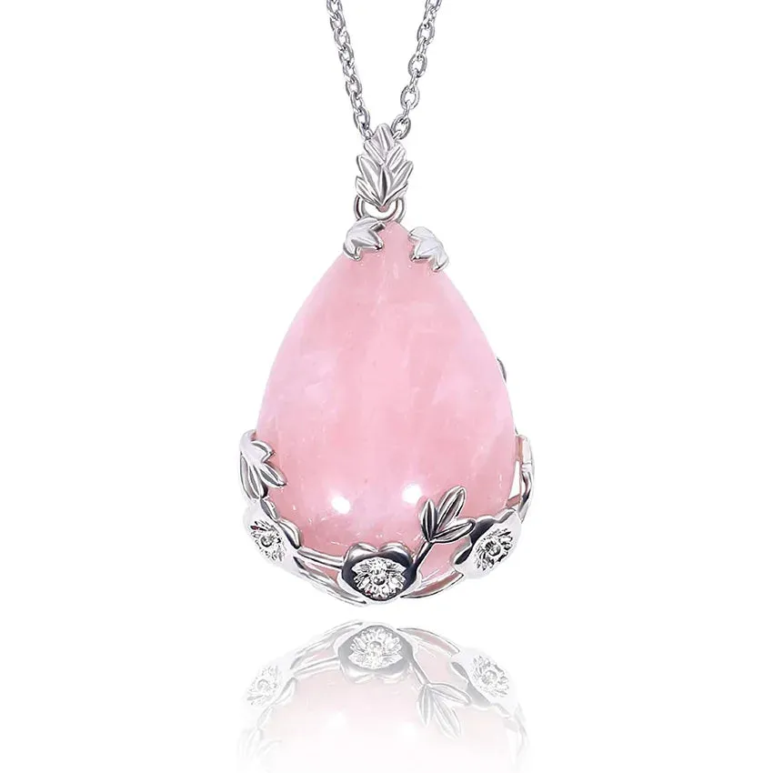 rose quartz pendant