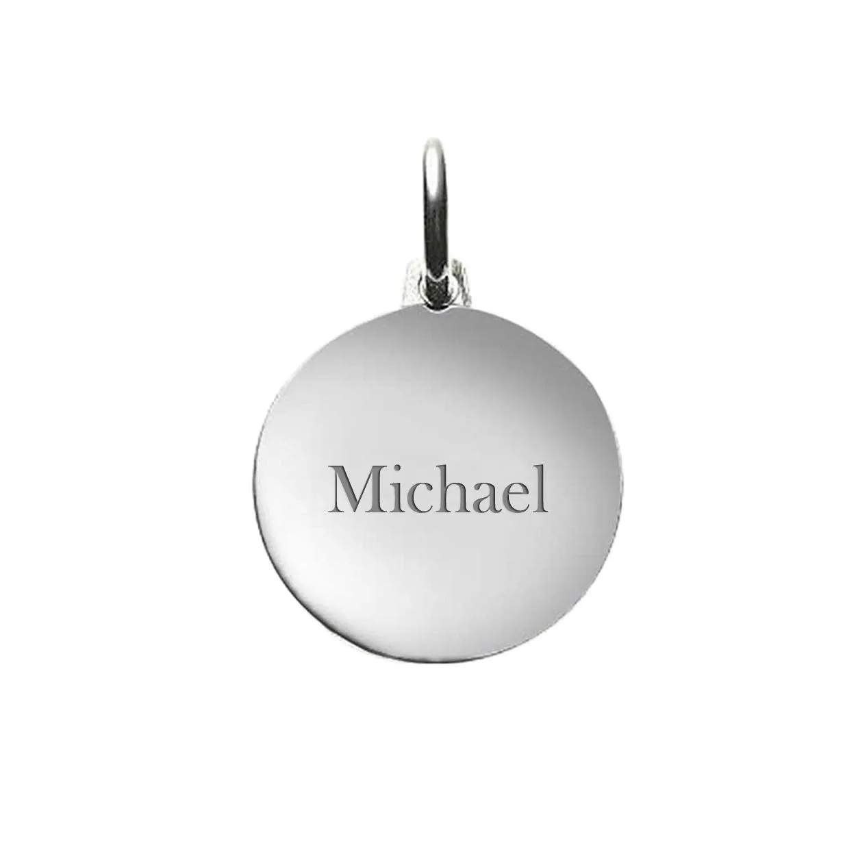 Saint Michael Pendant Necklace for Military Police in Sterling Silver - Religious Medal