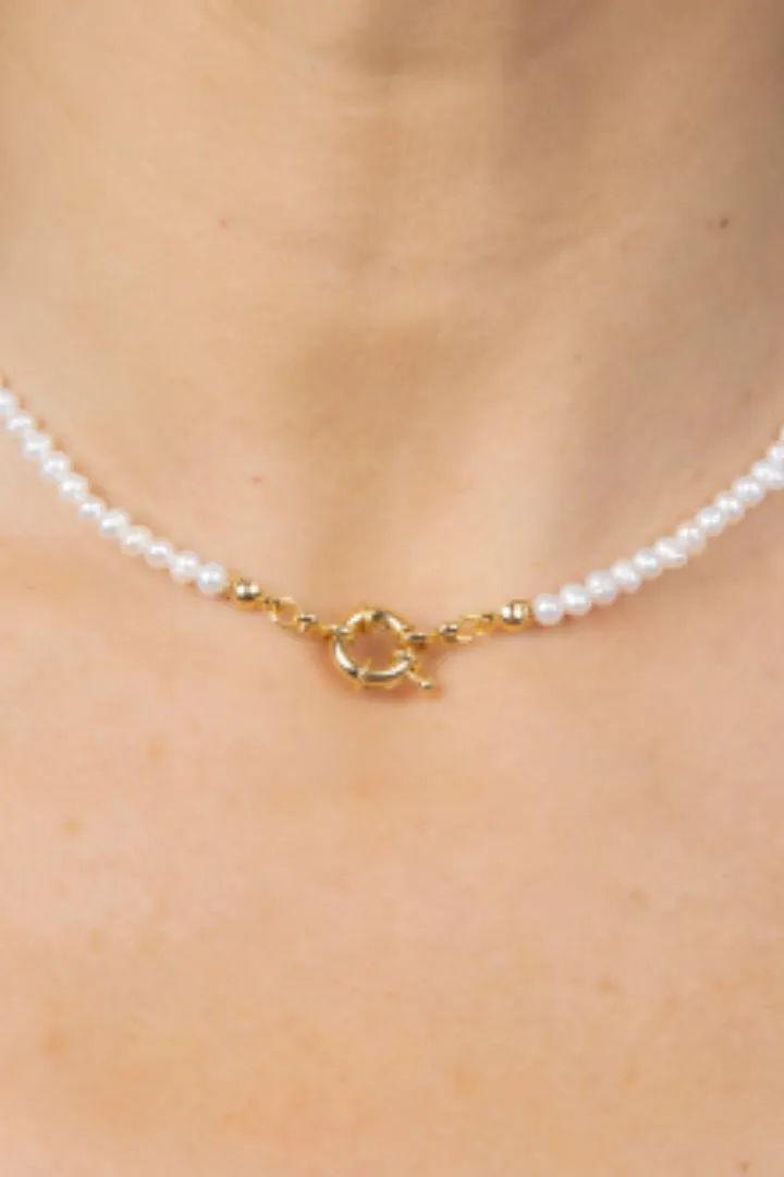 Sara Necklace Freshwater Pearls