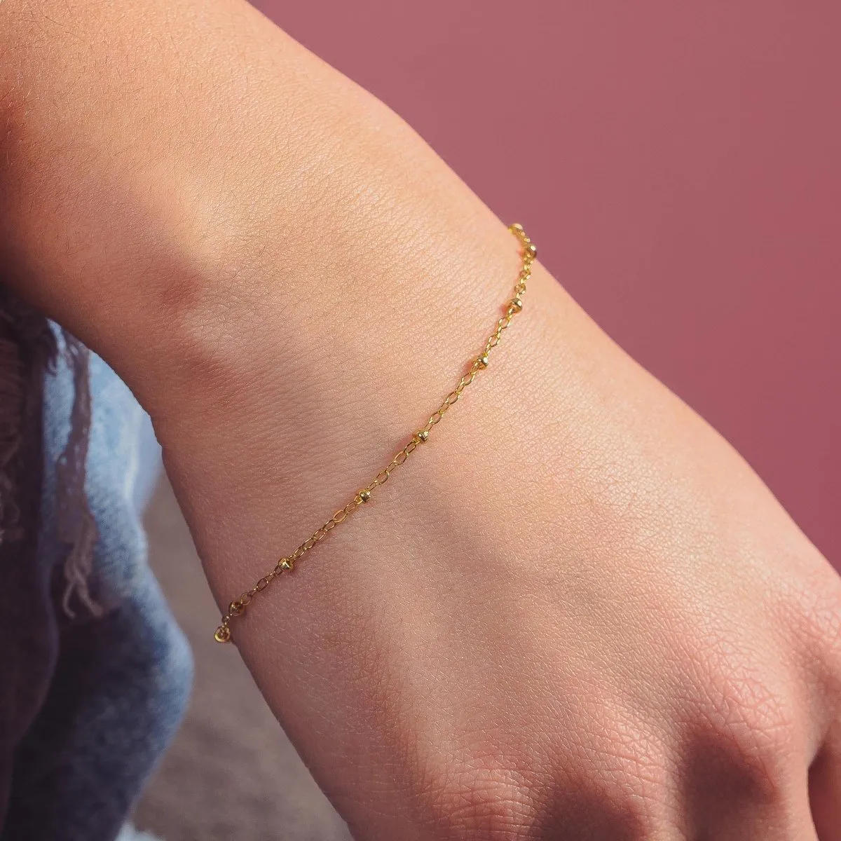 Satellite Chain Bracelet