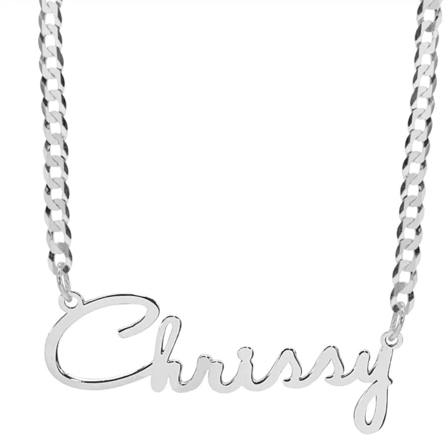 Script Name Necklace