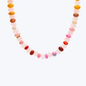 Sherbet Candy Gem Necklace