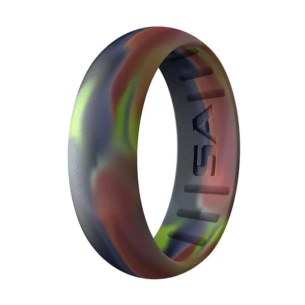 Silicone Ring | Classic | Green Camo