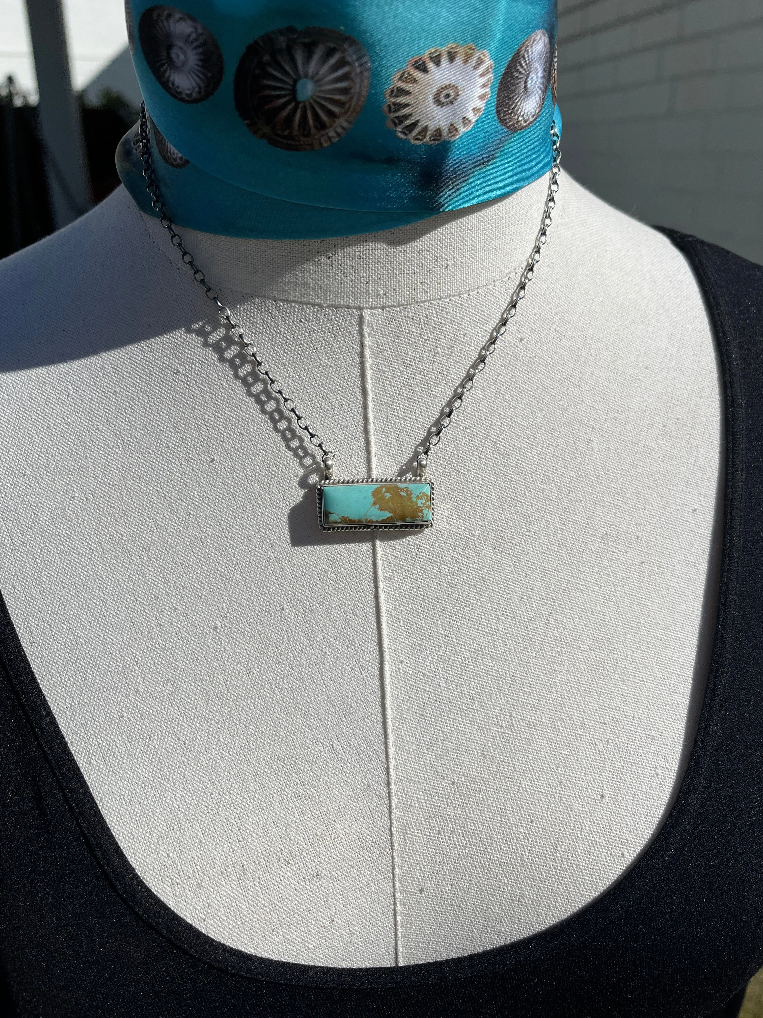 Simple Kingman Bar Necklace #10