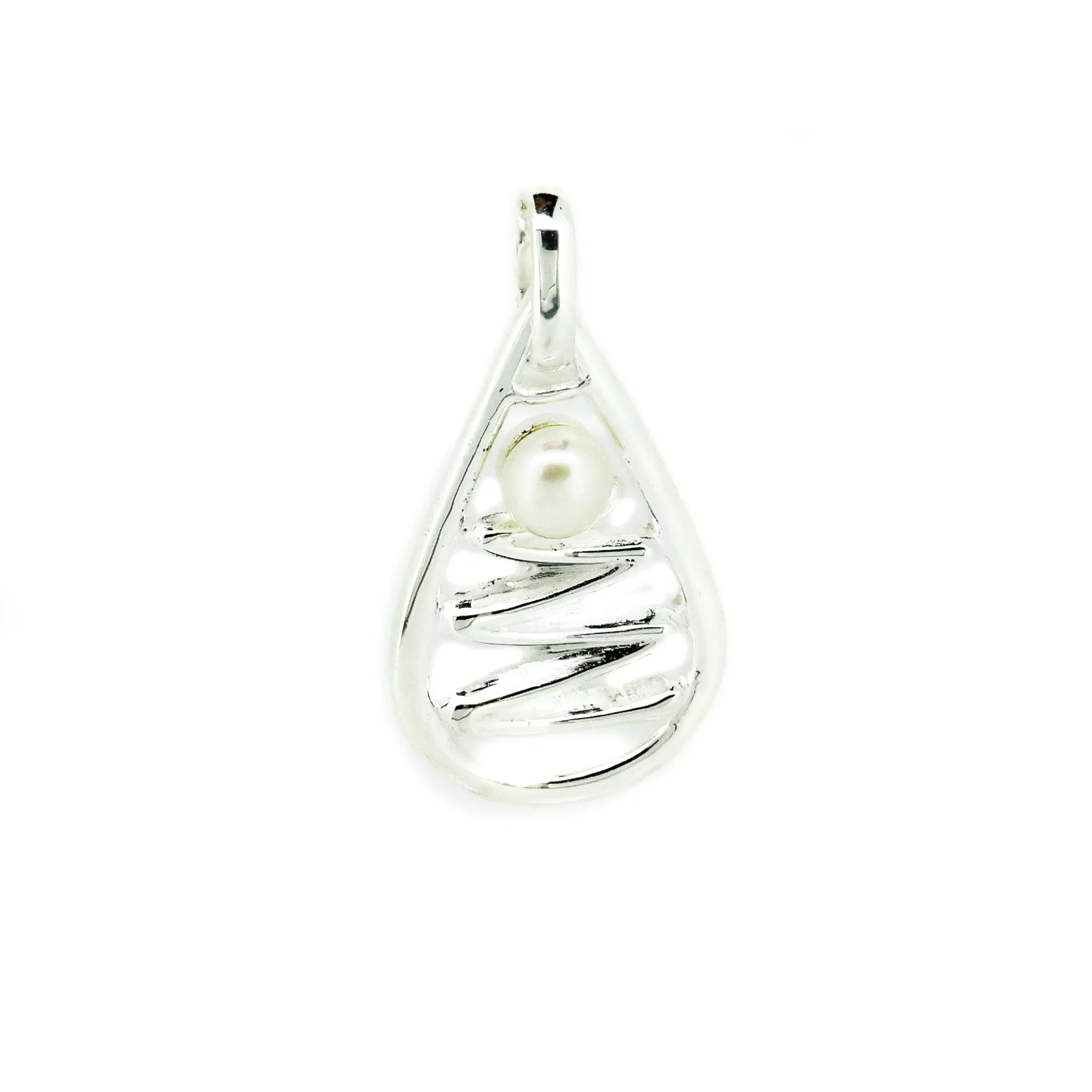 Staircase to the Moon Tear Drop Pendant