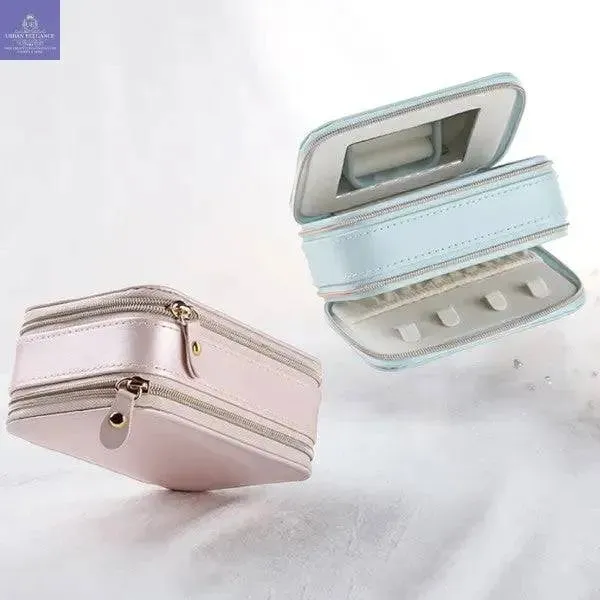 Stylish Travel-Ready Jewelry Storage Case