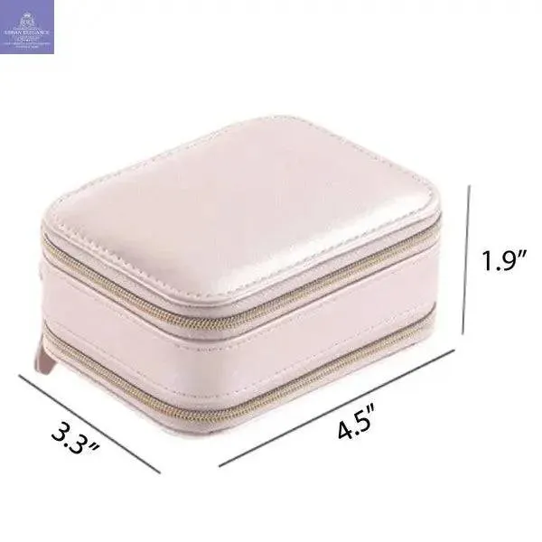 Stylish Travel-Ready Jewelry Storage Case