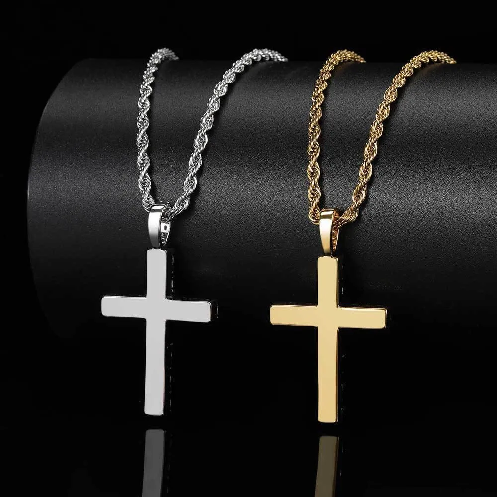 Tennis Cross Pendant