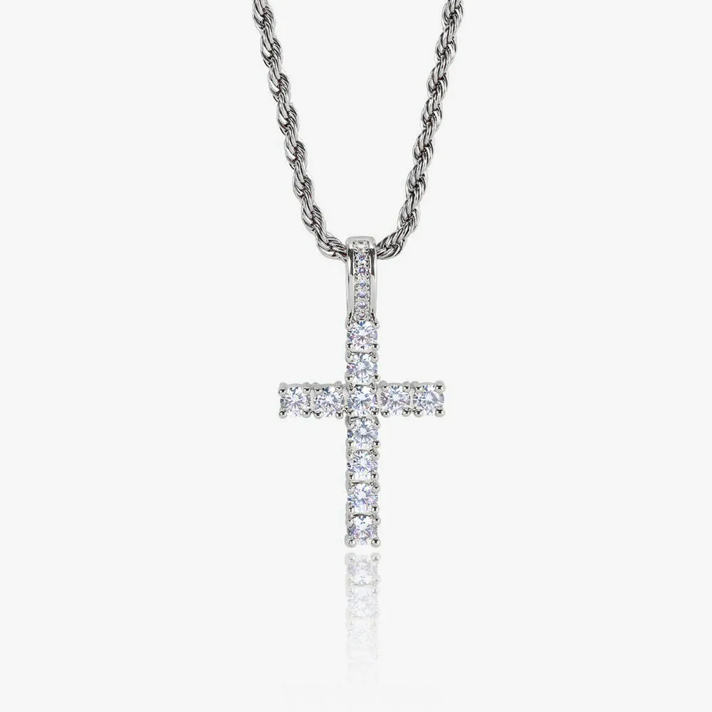 Tennis Cross Pendant