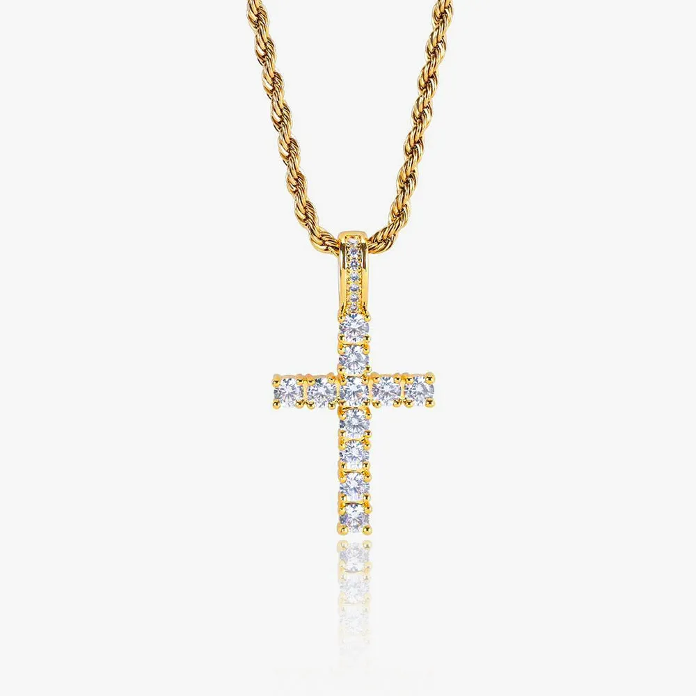 Tennis Cross Pendant