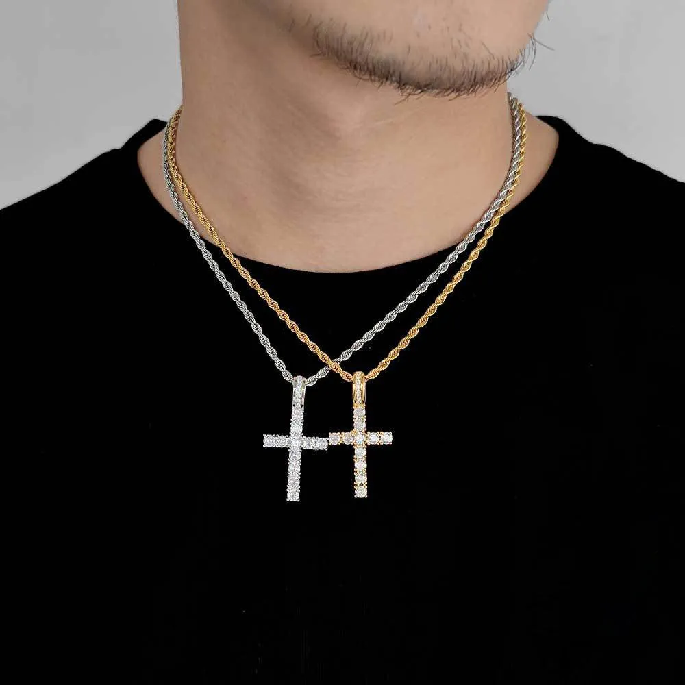 Tennis Cross Pendant