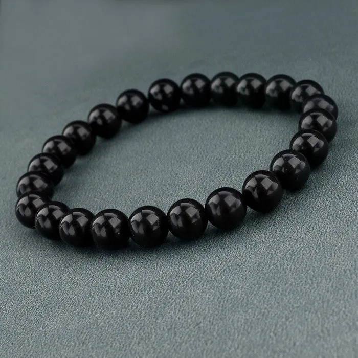 Tiger Eye Love Buddha Natural Stone Bracelet For Women & Men