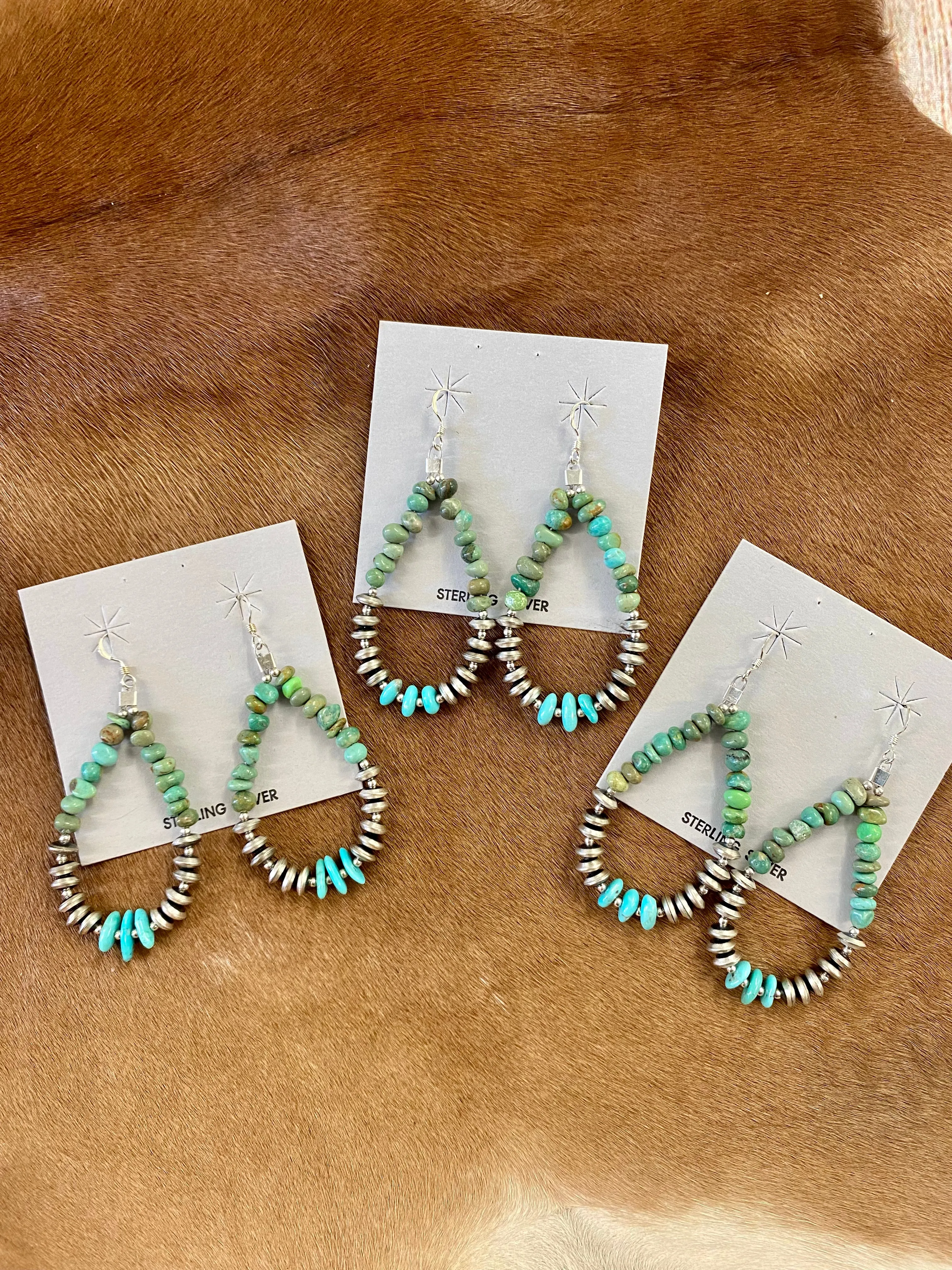 Turquoise Teardrop Earrings