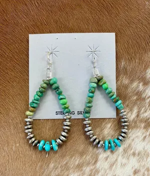 Turquoise Teardrop Earrings