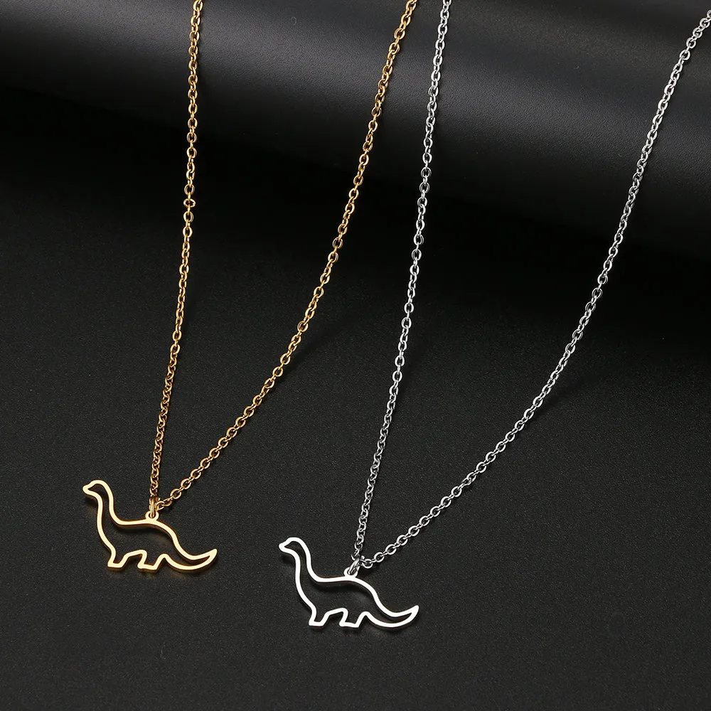 Unique Dinosaur Necklace (Brontosaurus)