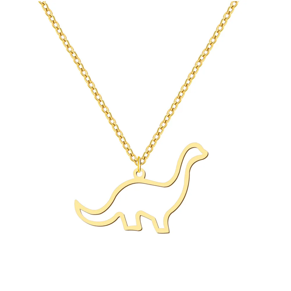 Unique Dinosaur Necklace (Brontosaurus)