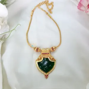 Unique Traditional Palakka Necklace