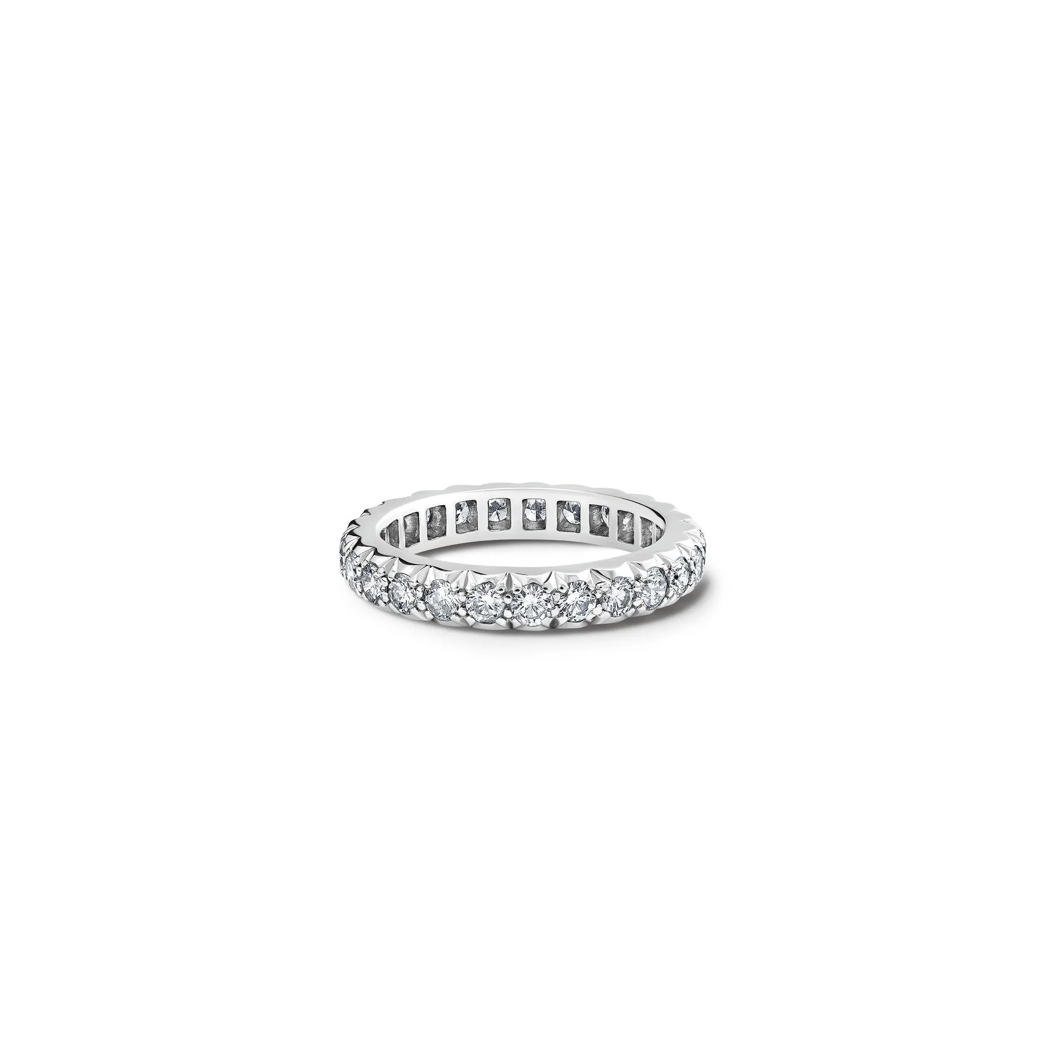 Vania Eternity Ring 18ct White Gold - Diamond